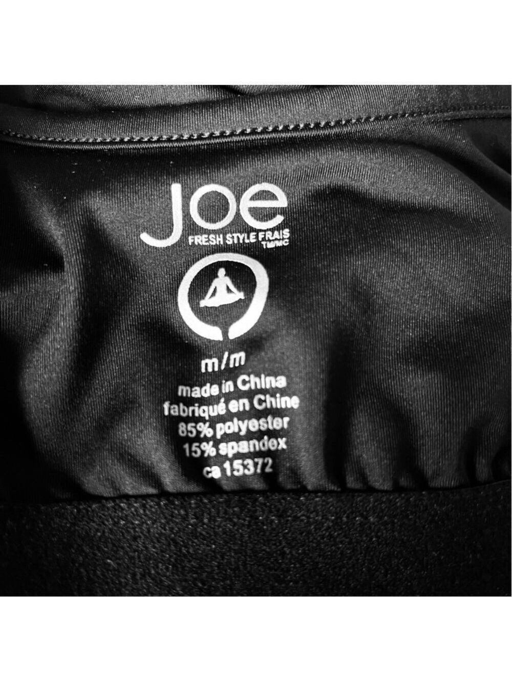 Joe Fresh yoga camisole light support adjustable straps black size m - Picture 8 of 11